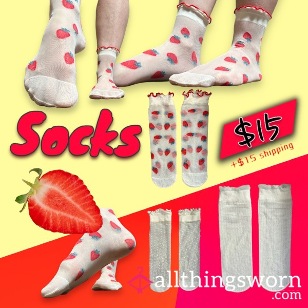 Cutie Socks 🍓