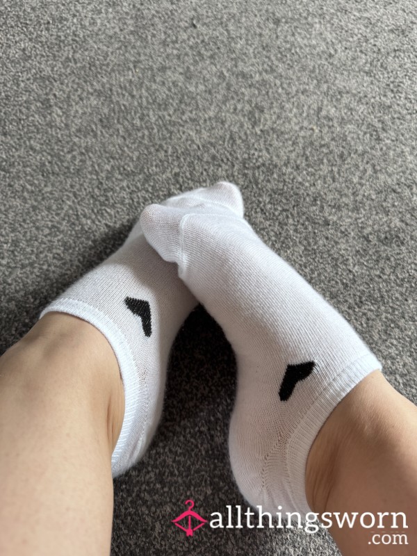 Cutie Trainer Socks Worn For One Day