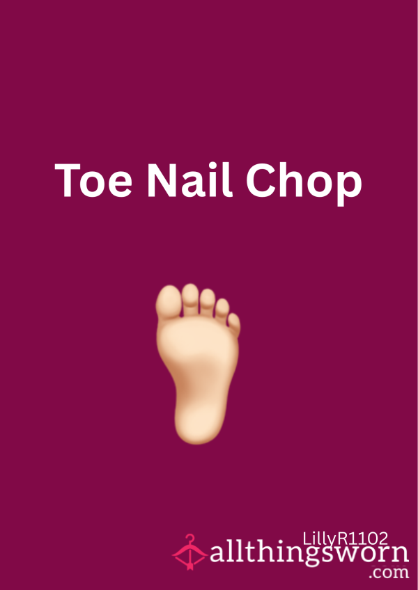 🦶🏻Cutting My Toe Nails 🦶🏻
