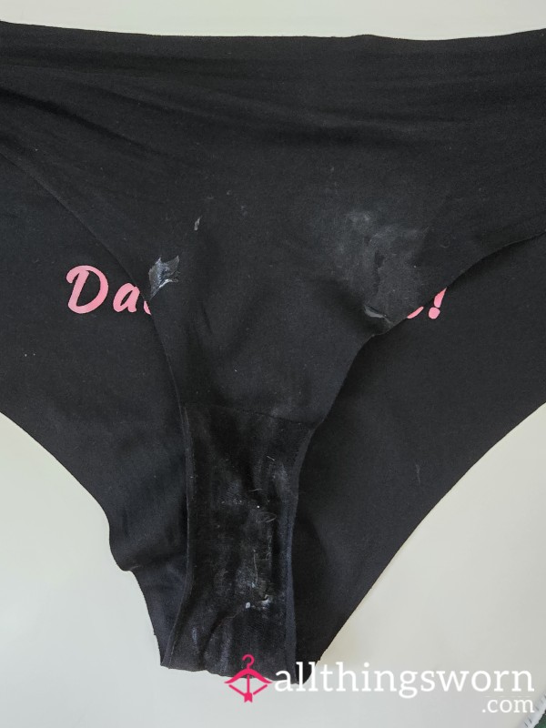 Daddy Please 24hr C*mmed On Model Panty