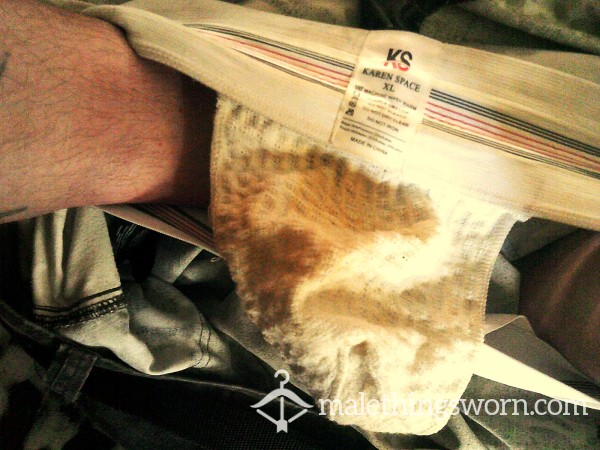 Daddy's Dirty XL Used Abused Cla**ic Jock Strap