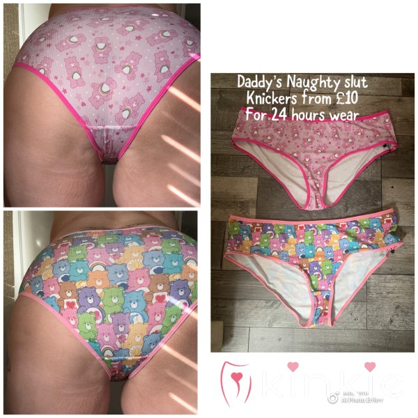 DADDY’S NAUGHTY Sl*t KNICKERS 😈LETS GET FILTHY 😈