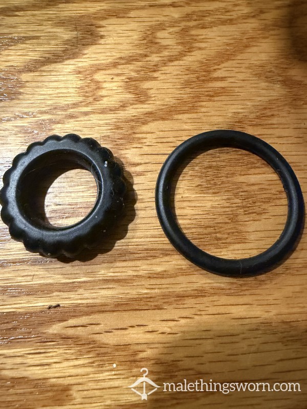Daddy’s Set Of 2 Used C*ck Rings 🍆💦😈