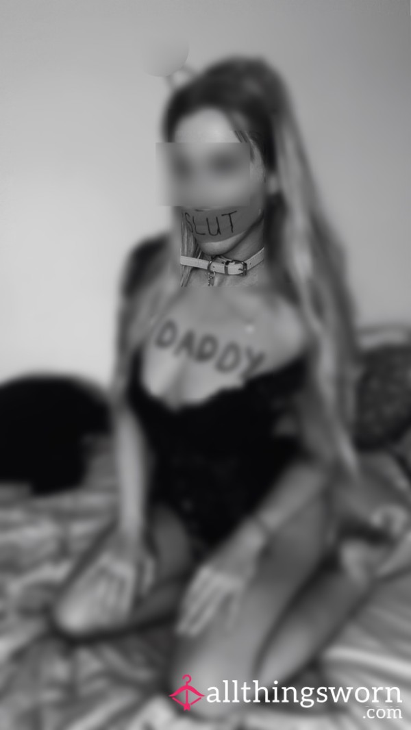 A Good Little Sl*t - 🖤Bondage And Branding Photo Set🖤