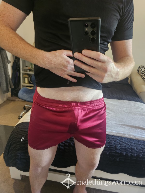 Dad's Pre C*m Soaked Boxing Shorts💦😈