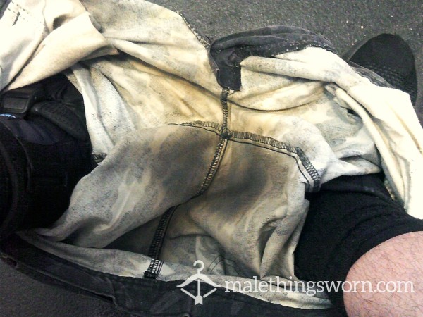 Dad's Well Worn Work Shorts