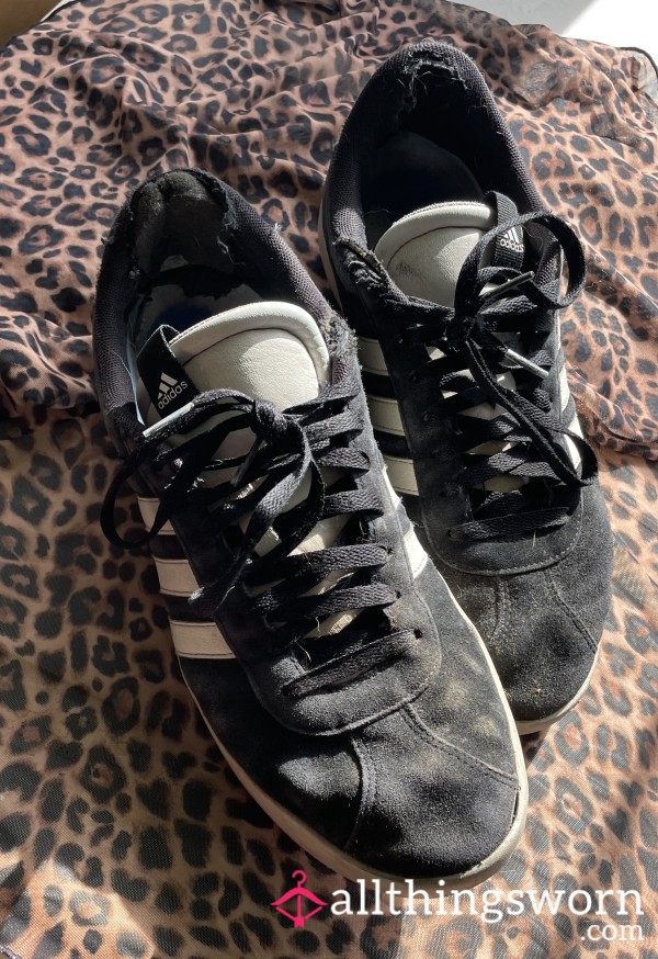 Daily Wear Black Adidas Sneakers Woman’s 13