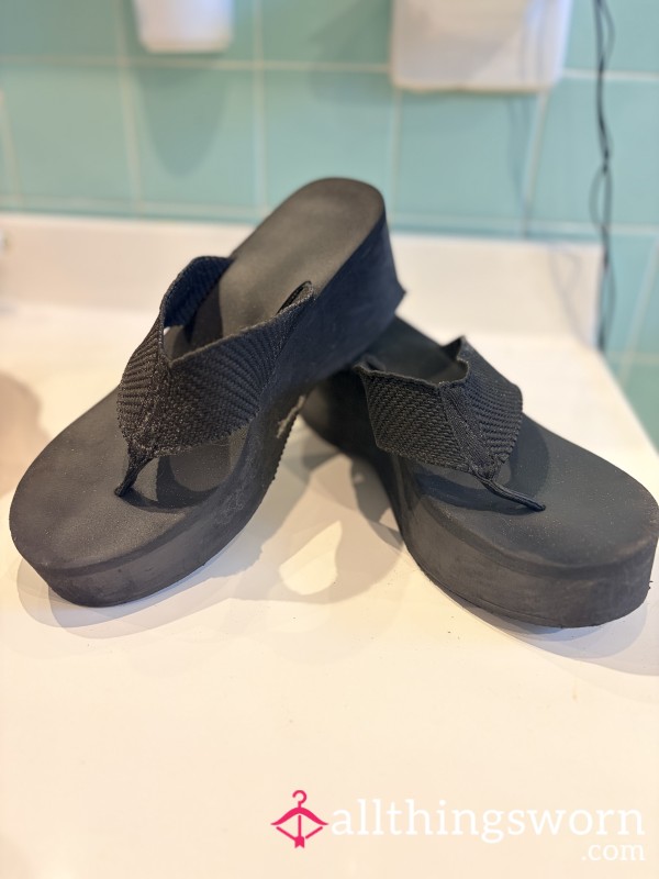 Daily Wear Wedge Flip Flops - 2 Years Of Love!