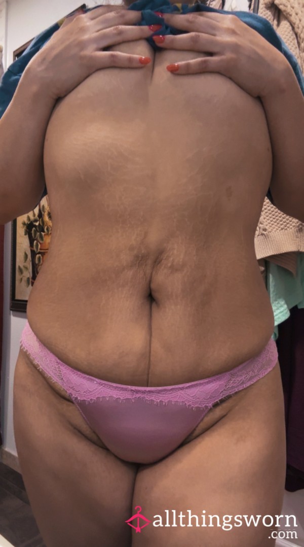 Dainty Pink Bikini Panty