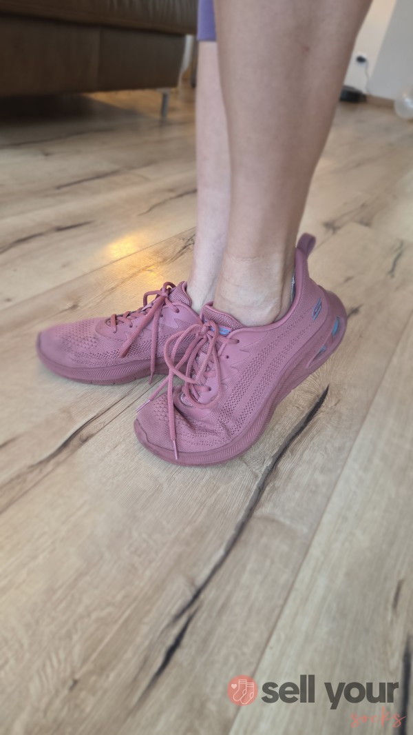 Damen Sneaker, Getragen. Sketchers