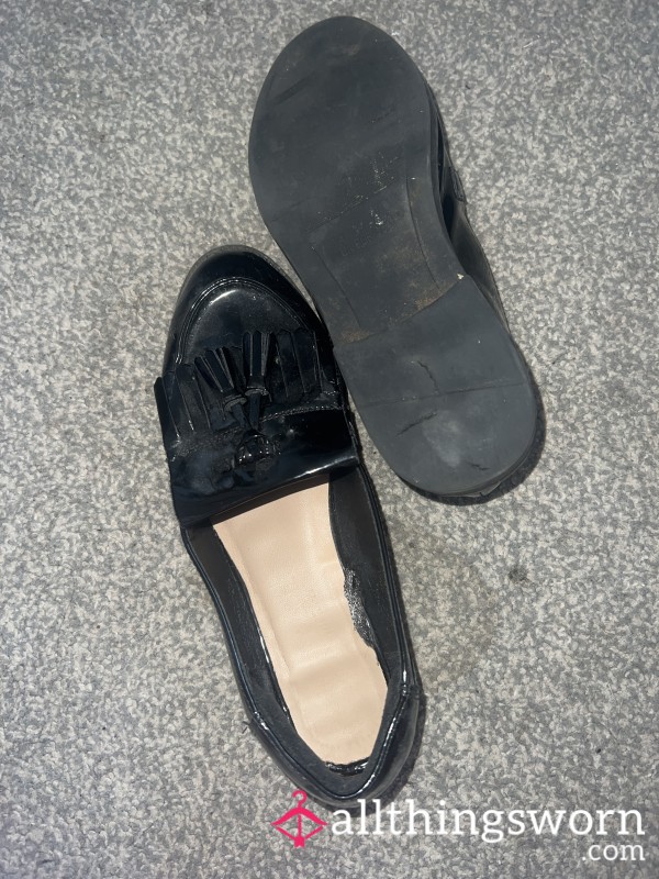 Damp Dirty Work Shoes