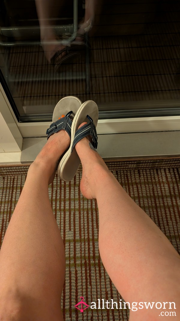 Dangling & Playing W/ My Flip Flops