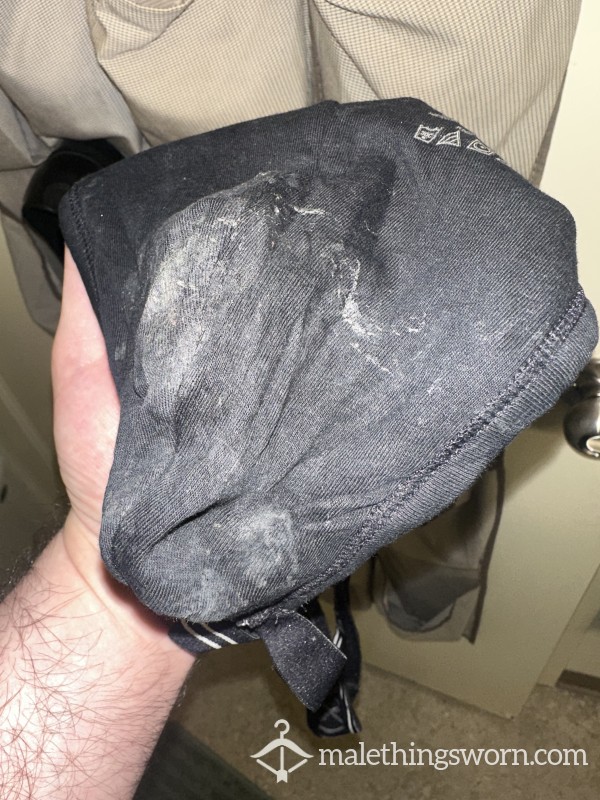 Dank Crusty Hot Manstink Uncut Goodness JOCK Worn Over 2 Months