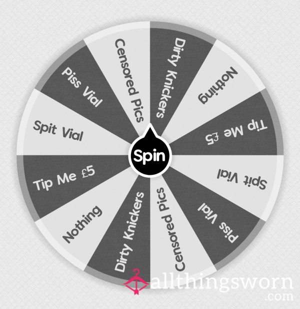 Dare You!! Take A Spin... I Wonder What You'll Get!! Let's Have Some Fun!
