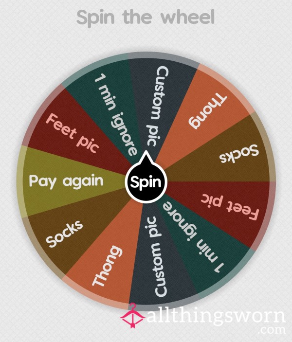 Dare You To Spin The Wheel…