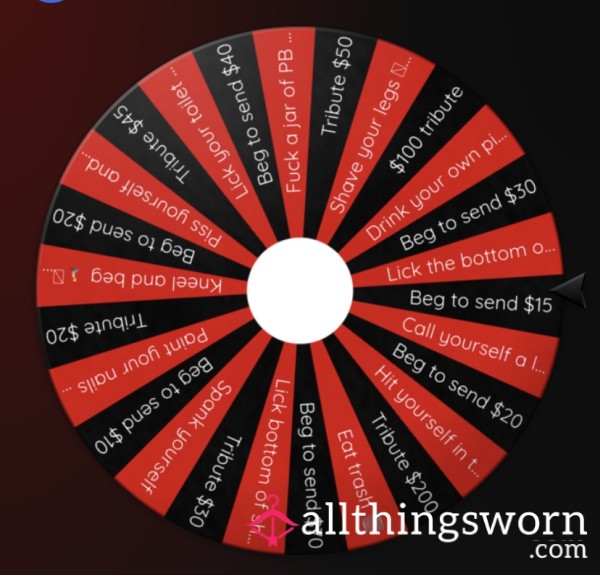 Daring Humiliation Wheel😈🤣