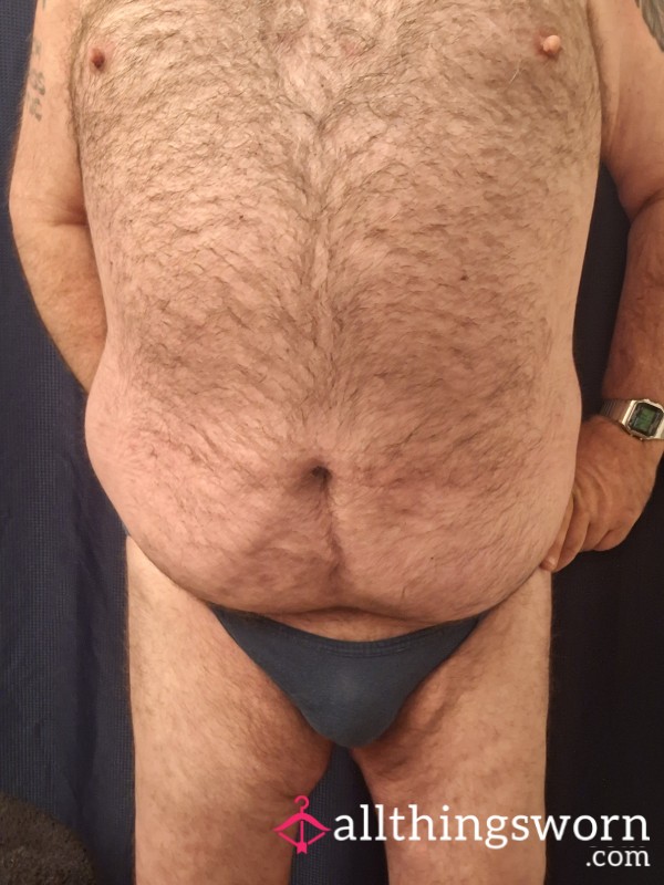 Dark Blue Cotton Briefs