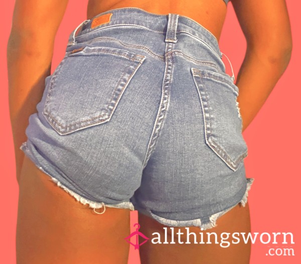 Dark Blue Daywear Jean Shorts