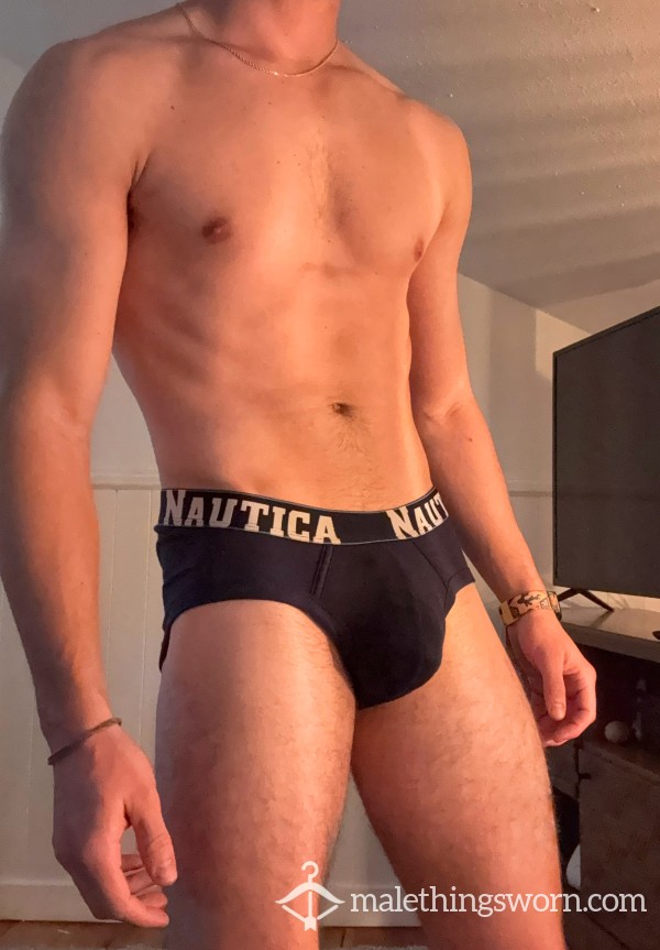 Dark Blue Nautical Briefs ⚓️