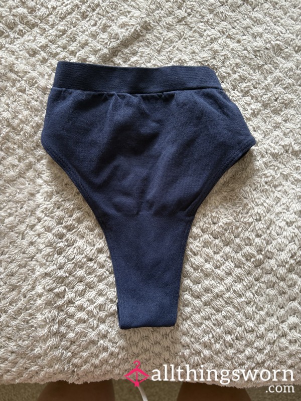 Dark Blue Thong