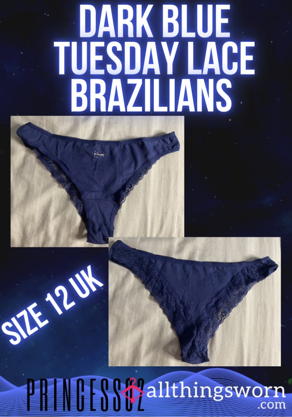 Dark Blue “Tuesday” Brazillians💙