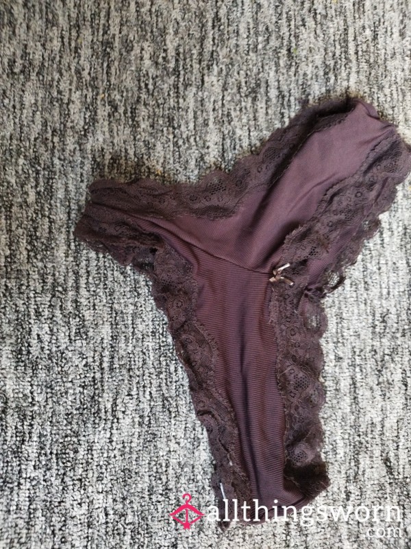 Dark Desire Brown Panties