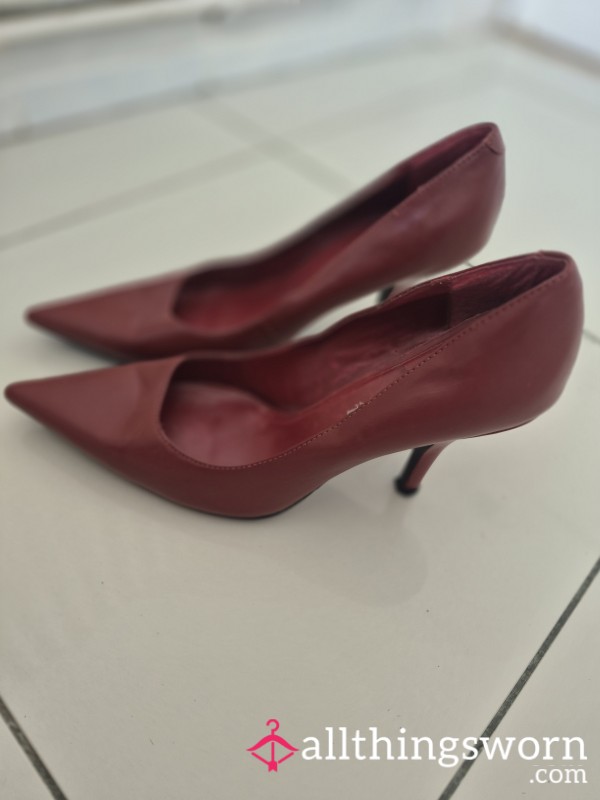 Dark Red Heels