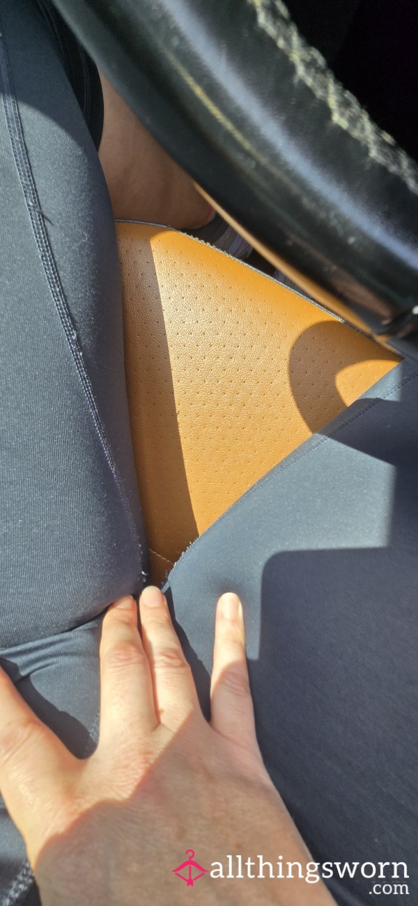 Dark Gray Capri Pants – Sweaty, No-Panty Wear