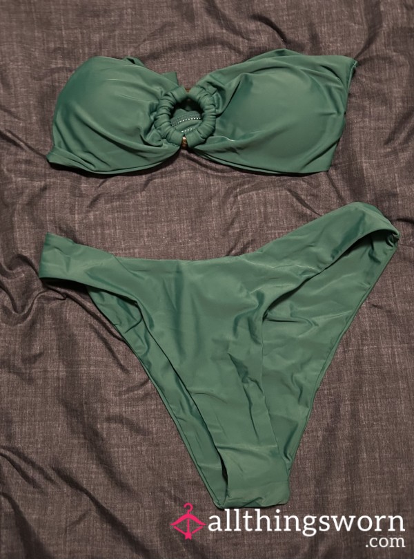 Dark Green Bikini