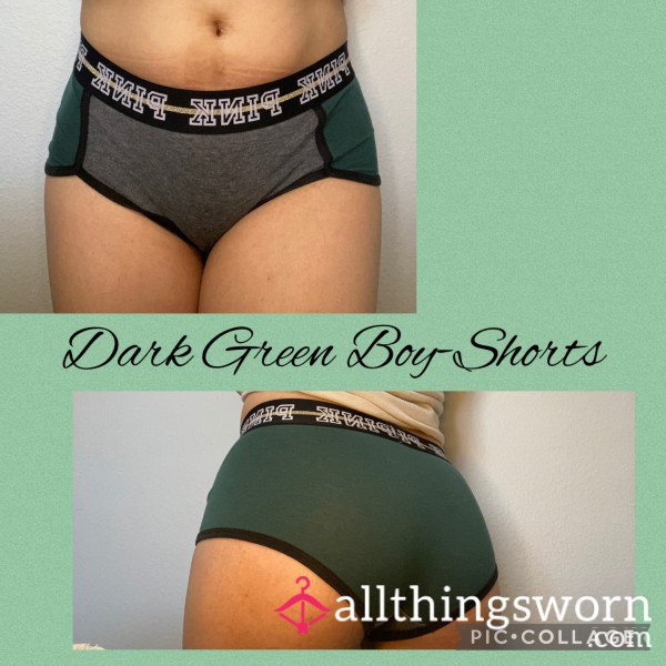 Dark Green Boy-shorts