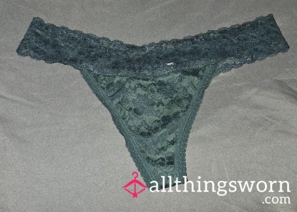 💚 Dark Green Thong 💚