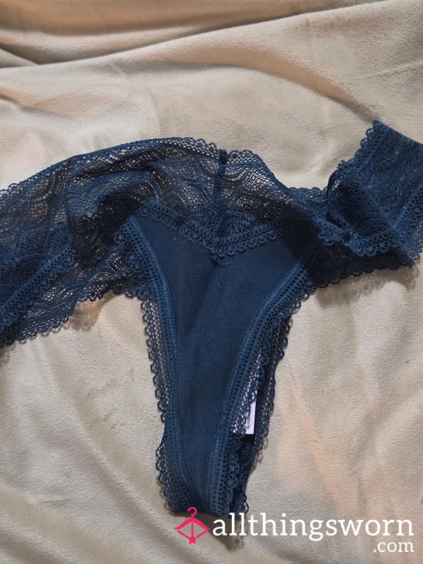 Dark Green Thong