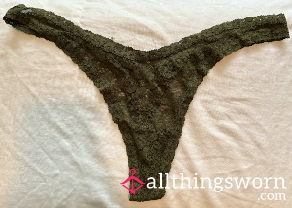 Dark Green VS Panties 🖤💚