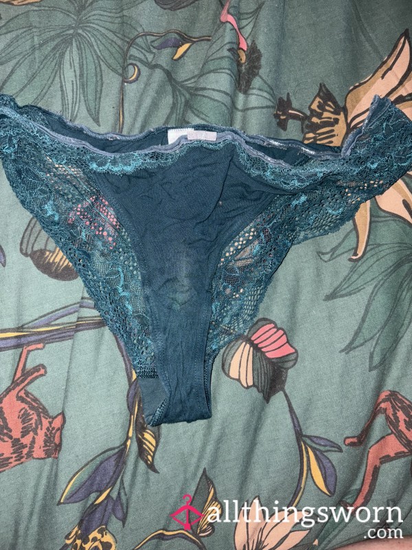 Dark Green Well Worn Panties