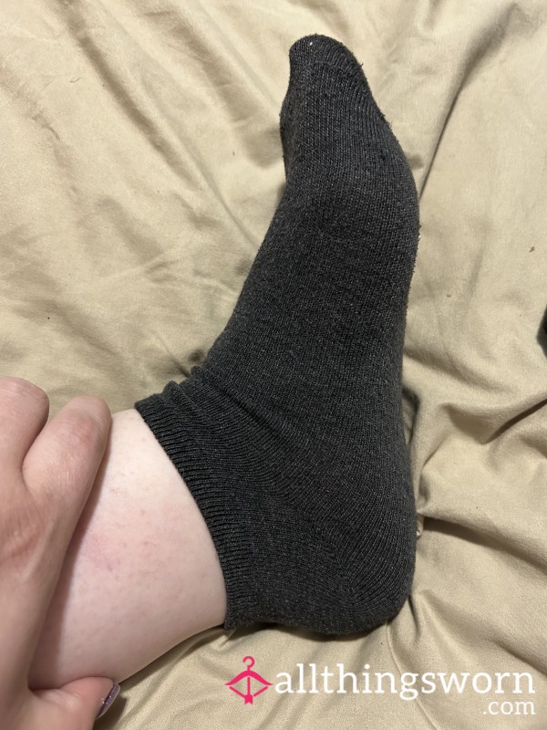 ~DARK GREY ANKLE SOCKS~