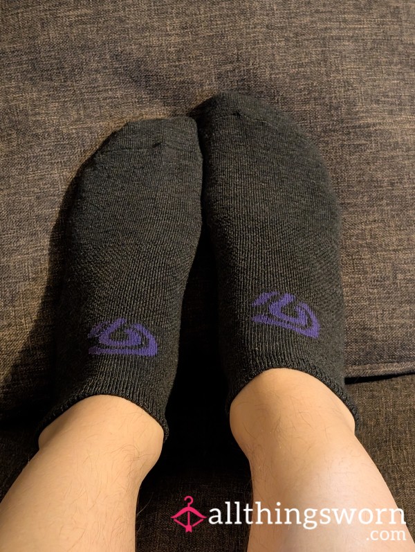 Black Athletic Socks