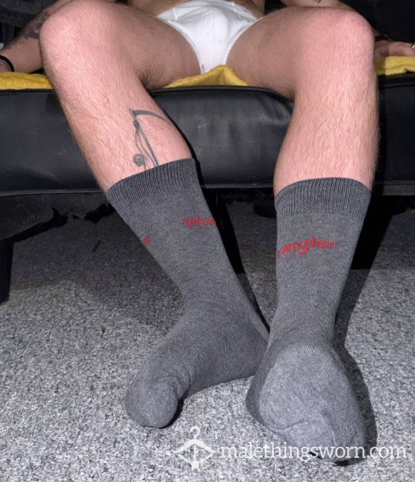Dark Grey Wrangler Work Socks - Heavy Work Use