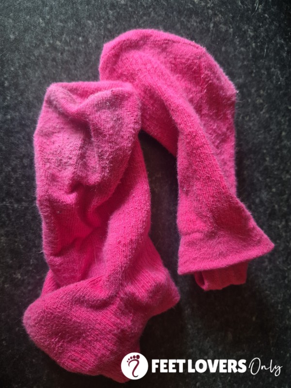 Dark Pink Socks