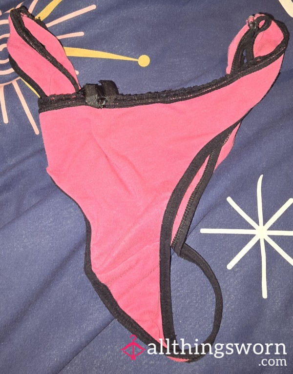 Dark Pink Thongs