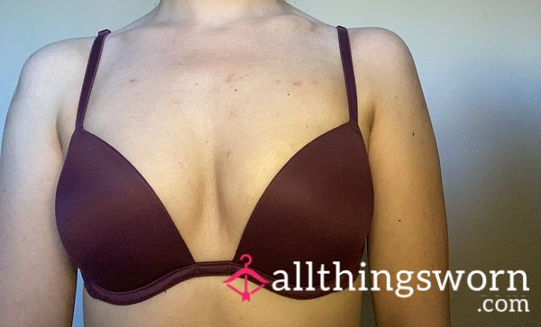 Dark Purple Bra