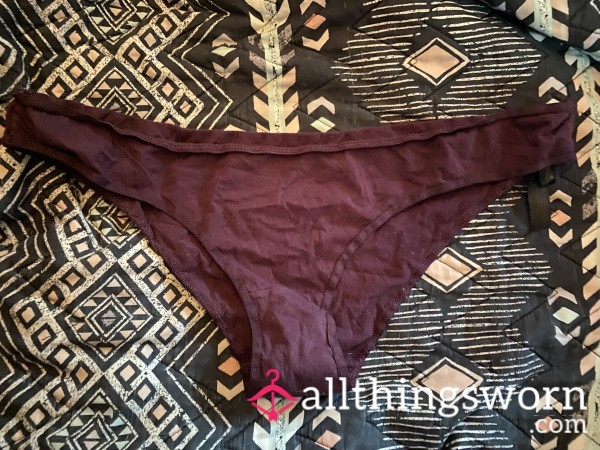 COTTON(2 Day Wear) Dark Purple Panties