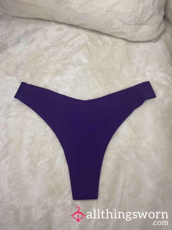 Dark Purple Thong