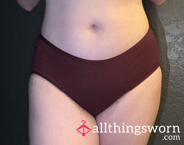 Dark Red Cotton Fullbacks