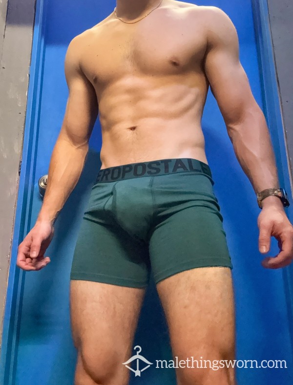Dark Teal Aero Boxer Briefs 🦎