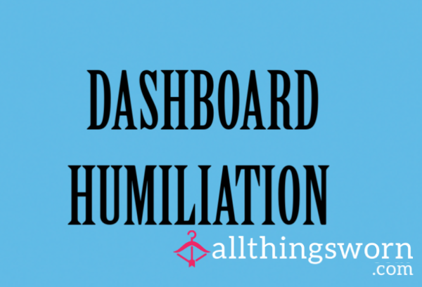 DASHBOARD HUMILIATION 🫣🤣