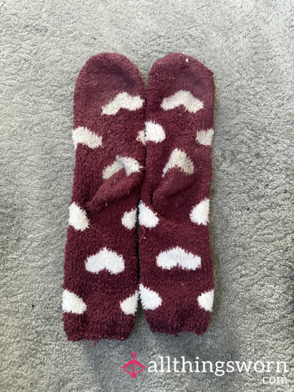 Day Old Socks Worn For A Long 10 Hour Shift Moving Around On My Feet All Day, Smelly Just For You 😉