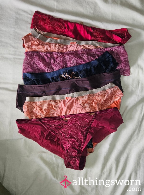 Day To Day Full Coverage Panties 😉😈 Take Your Pick!
