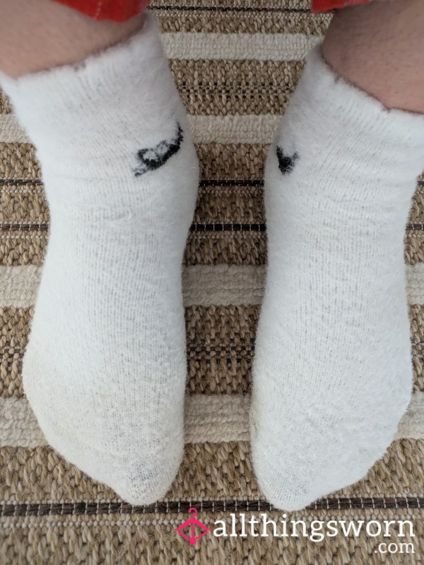 Day Two Worn Fluffy Socks. Will Continue To Wear If Requested