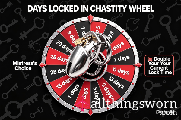 🔒 Days Locked In Chastity  🔒