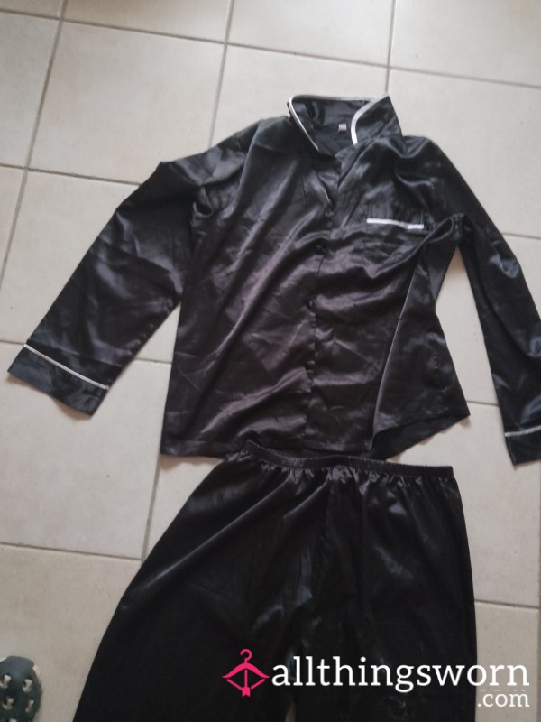 Days Worn Satin Pjs